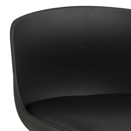 Krzesło barowe Actona Tina - czarne, nowoczesne - Kup online