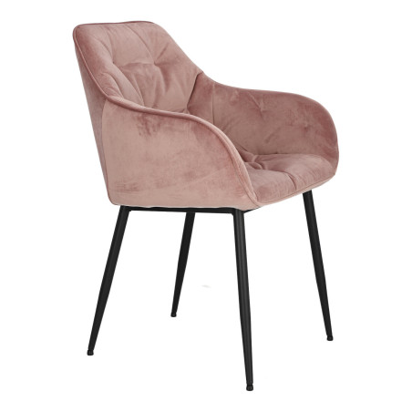 Krzesło Brooke VIC różowe Actona - Elegancki design | Sklep meblowy