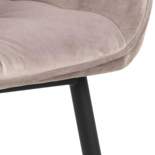 Krzesło Brooke VIC różowe Actona - Elegancki design | Sklep meblowy