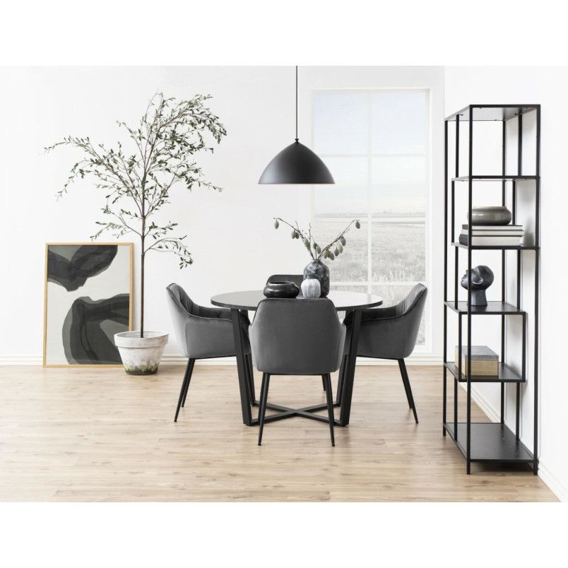 Krzesło Brooke VIC szare Actona - Elegancki Design | Meble Actona