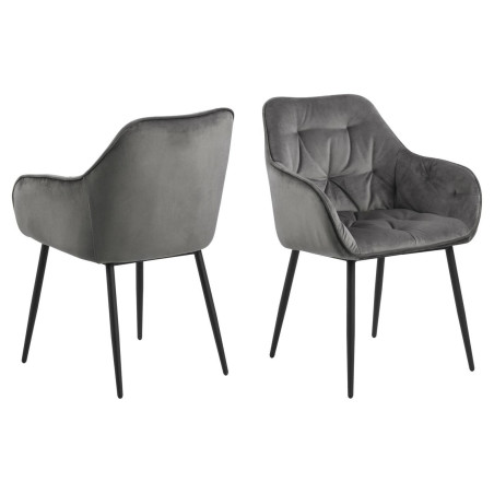 Krzesło Brooke VIC szare Actona - Elegancki Design | Meble Actona
