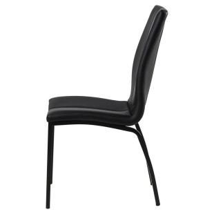 Krzesło Actona Asama - Elegancki Design w Czarnym Kolorze