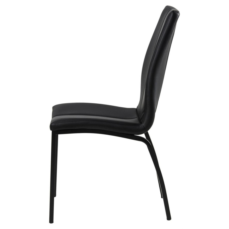 Krzesło Actona Asama - Elegancki Design w Czarnym Kolorze