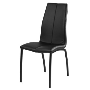 Krzesło Actona Asama - Elegancki Design w Czarnym Kolorze