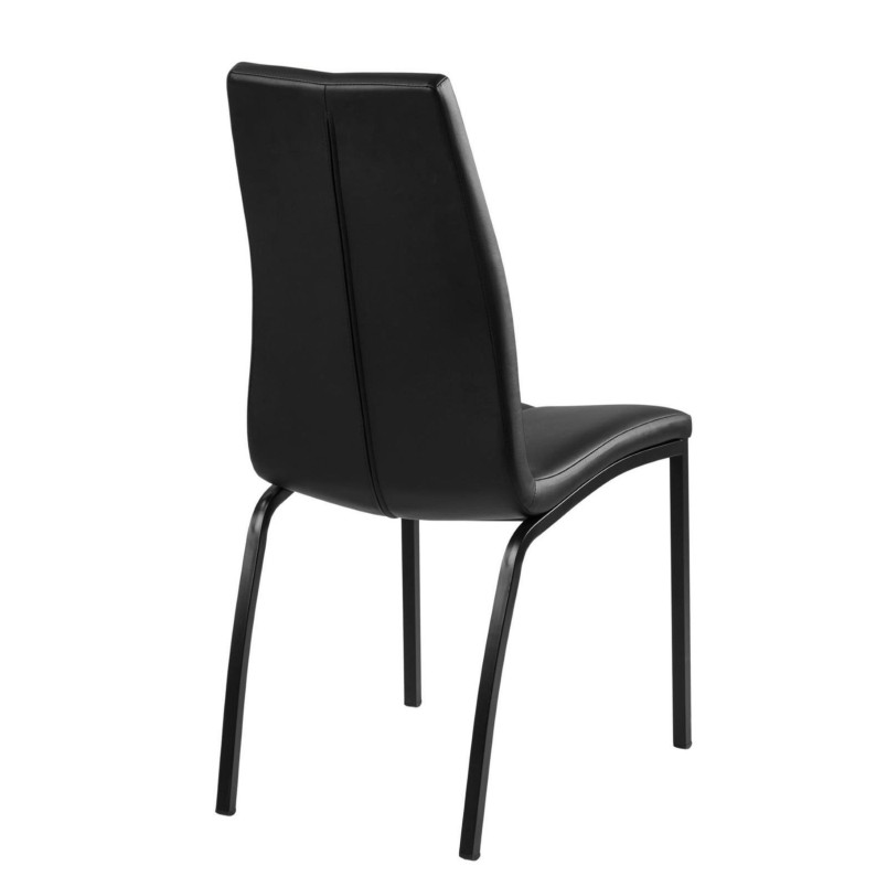Krzesło Actona Asama - Elegancki Design w Czarnym Kolorze