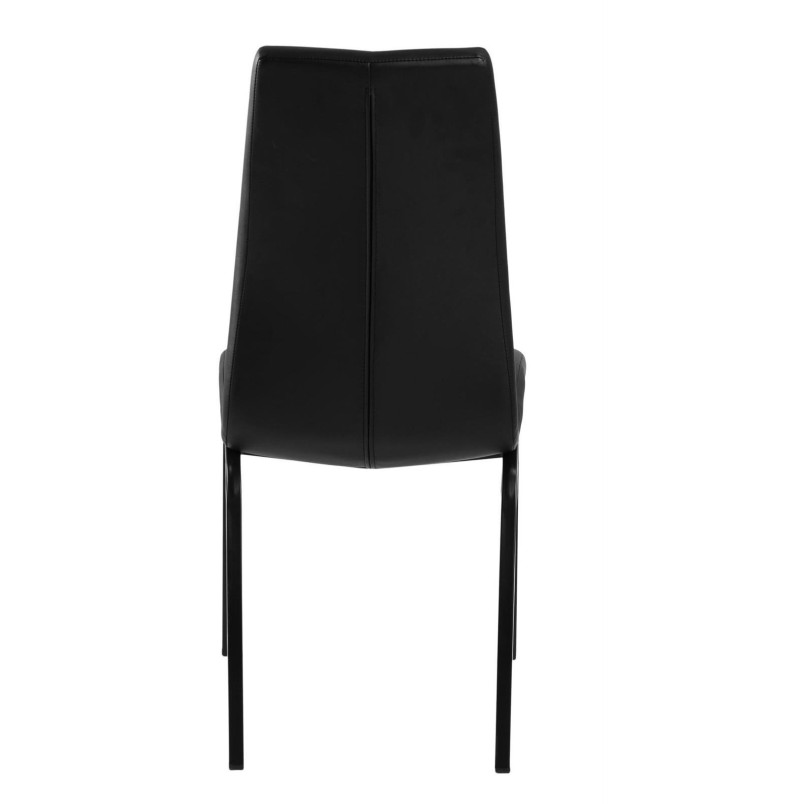 Krzesło Actona Asama - Elegancki Design w Czarnym Kolorze