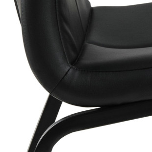 Krzesło Actona Asama - Elegancki Design w Czarnym Kolorze