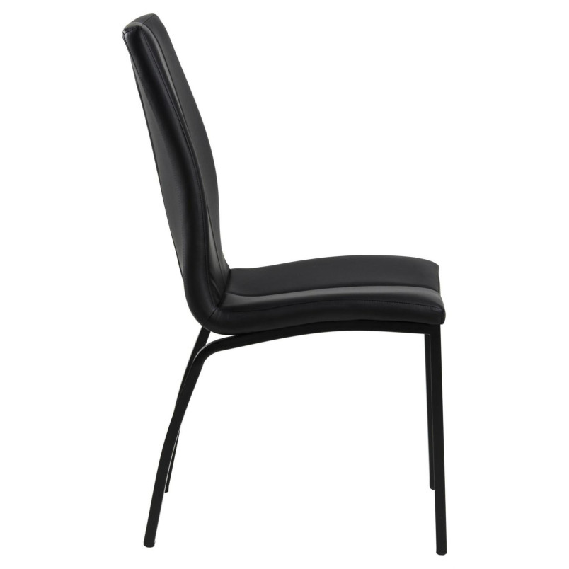 Krzesło Actona Asama - Elegancki Design w Czarnym Kolorze