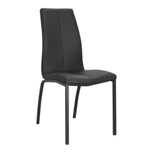 Krzesło Actona Asama - Elegancki Design w Czarnym Kolorze