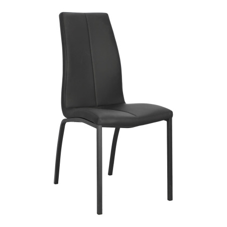Krzesło Actona Asama - Elegancki Design w Czarnym Kolorze