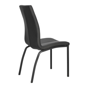 Krzesło Actona Asama - Elegancki Design w Czarnym Kolorze