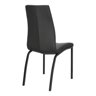 Krzesło Actona Asama - Elegancki Design w Czarnym Kolorze