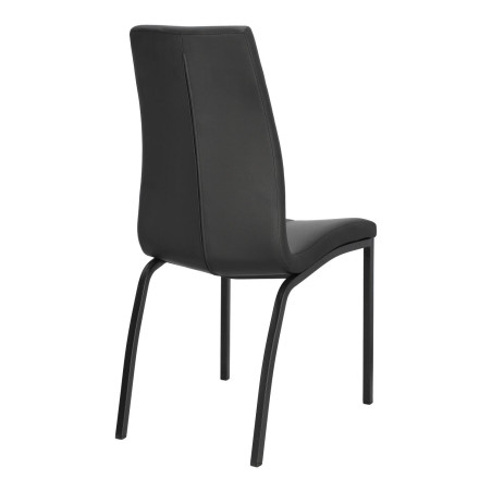 Krzesło Actona Asama - Elegancki Design w Czarnym Kolorze