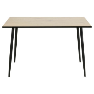 Stół loft Actona Wilma 120x80 | Dąb, Czarny - Kup Teraz!