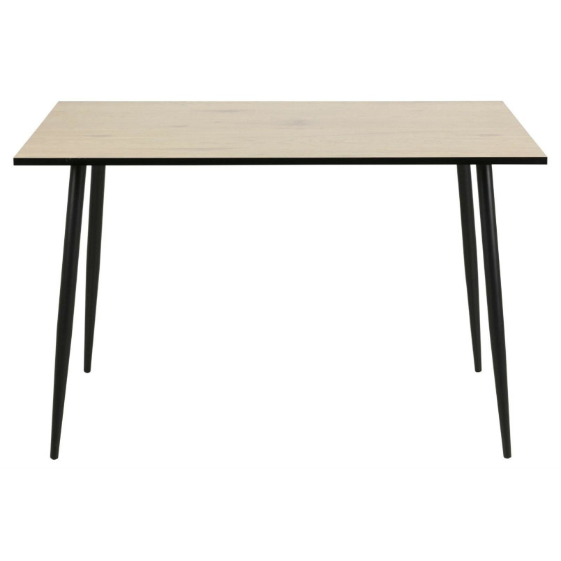 Stół loft Actona Wilma 120x80 | Dąb, Czarny - Kup Teraz!