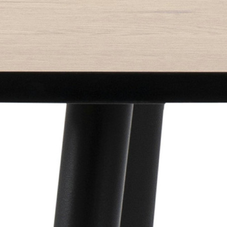 Stół loft Actona Wilma 120x80 | Dąb, Czarny - Kup Teraz!
