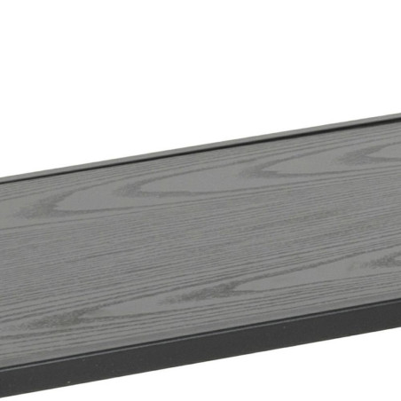 Regał loft Actona Seaford V | Czarny, 114x78cm | Styl Industrialny