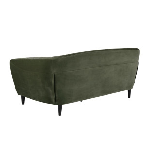 Sofa welurowa 3-osobowa Ria Actona - Zielona, Nowoczesny Design
