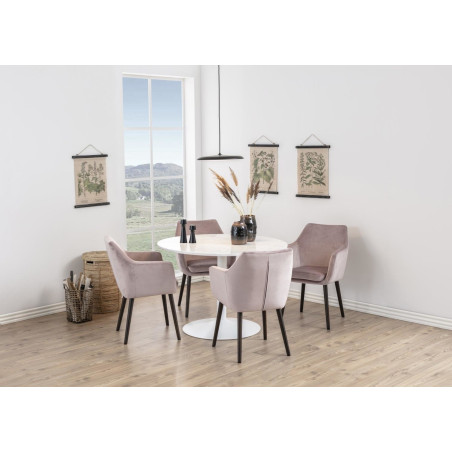 Stół marmurowy Actona Tarifa 110cm - Elegancja i styl