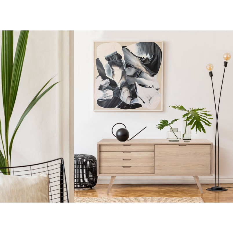 Komoda Actona A-line 160x72cm | Styl skandynawski, dąb bielony