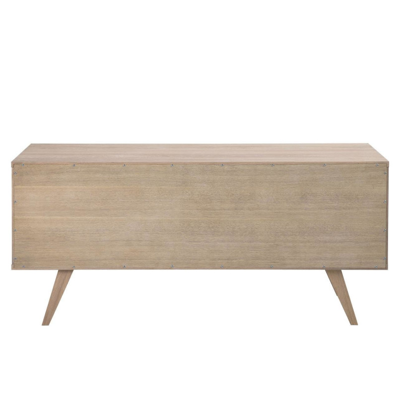 Komoda Actona A-line 160x72cm | Styl skandynawski, dąb bielony