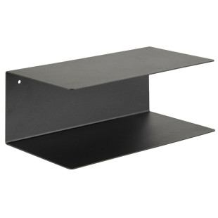 Półka Actona Joliet 35cm Czarna - Metalowa Nocna