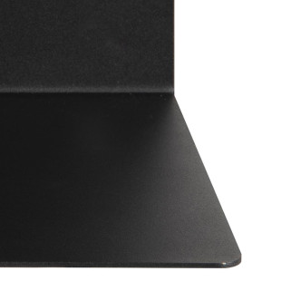 Półka Actona Joliet 35cm Czarna - Metalowa Nocna