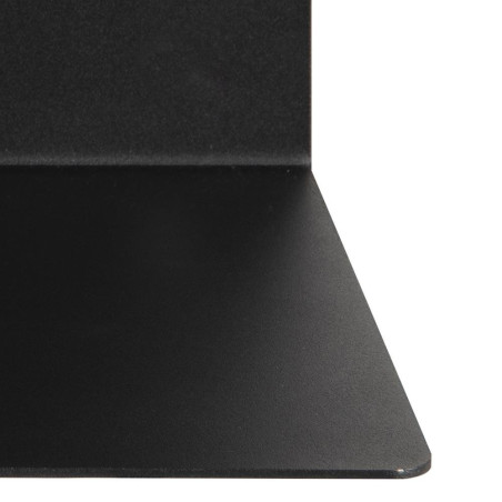 Półka Actona Joliet 35cm Czarna - Metalowa Nocna
