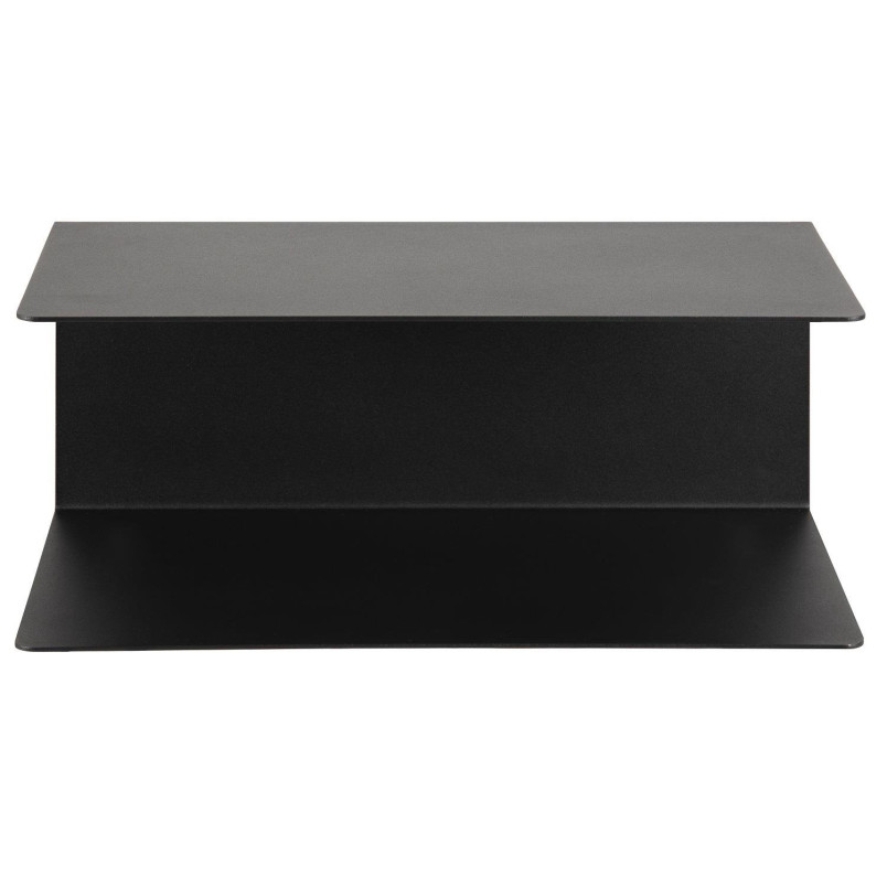 Półka Actona Joliet 35cm Czarna - Metalowa Nocna
