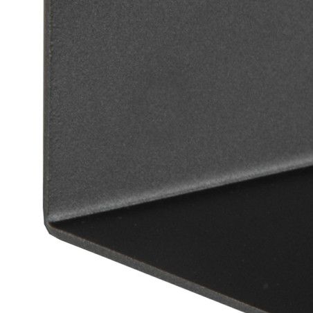 Półka Actona Joliet 35cm Czarna - Metalowa Nocna