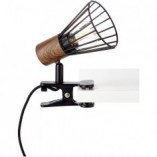 Lampa biurkowa Manama | Loftowa lampka z klipsem - Brilliant