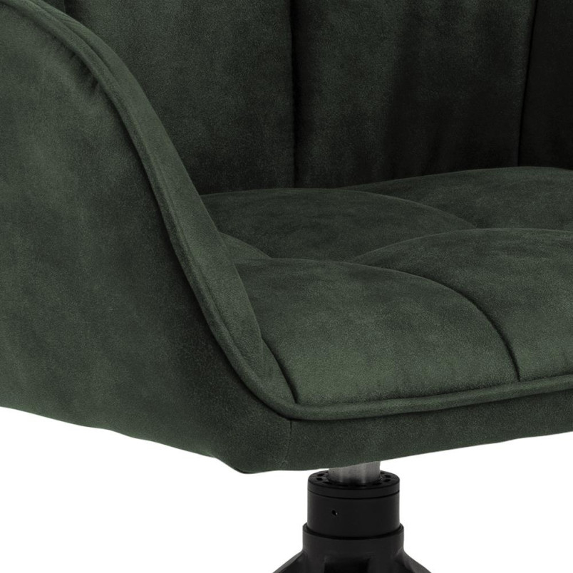 Krzesło Actona Brenda: Obrotowe, oliwkowe, nowoczesny design
