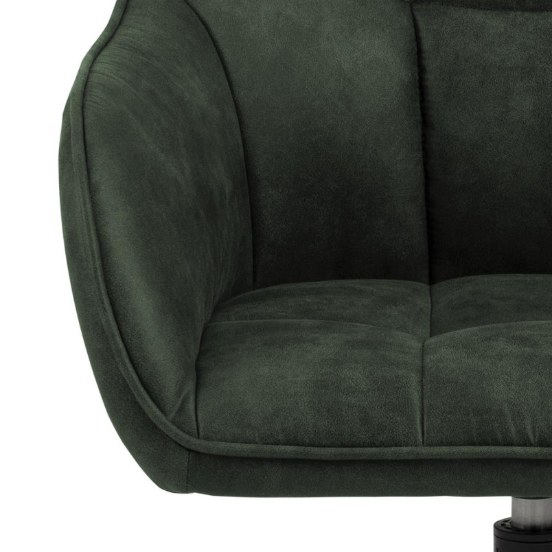 Krzesło Actona Brenda: Obrotowe, oliwkowe, nowoczesny design