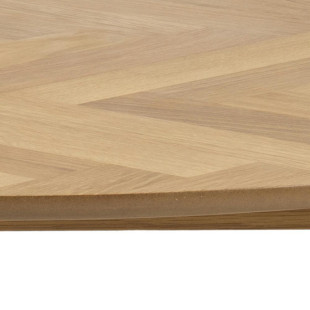 Stół Nagano Actona | Okrągły, Fornirowany Dąb 120cm - Skandynawski Design