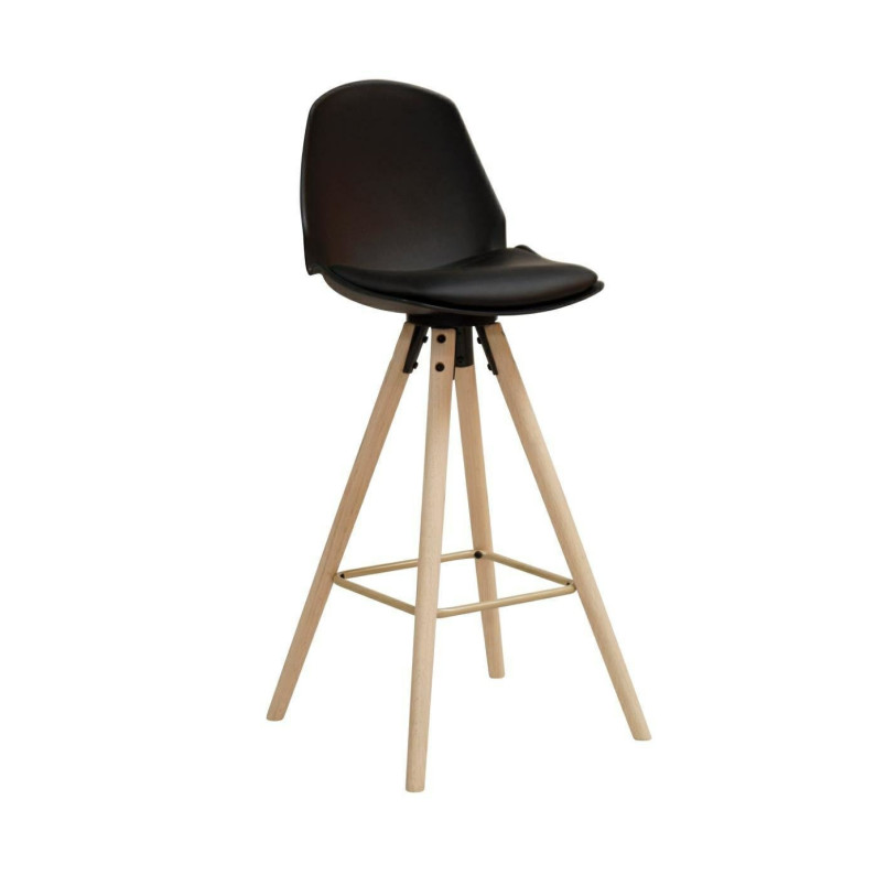 Krzesło barowe Actona Oslo - Skandynawski design, 77cm