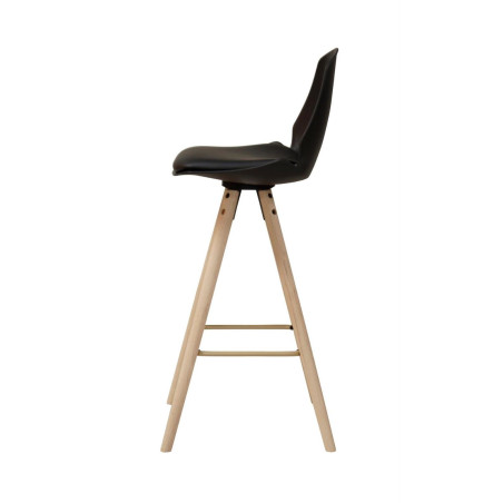 Krzesło barowe Actona Oslo - Skandynawski design, 77cm