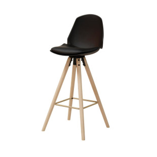 Krzesło barowe Actona Oslo - Skandynawski design, 77cm