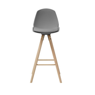 Krzesło barowe Actona Oslo - Skandynawski design, 77cm
