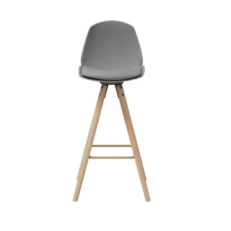 Krzesło barowe Actona Oslo - Skandynawski design, 77cm