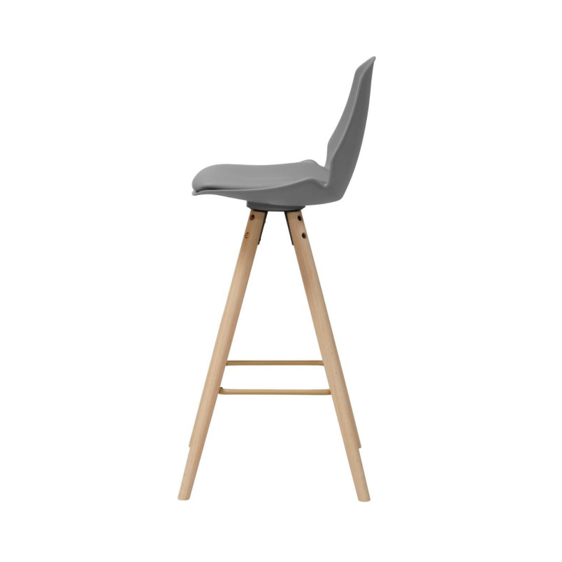 Krzesło barowe Actona Oslo - Skandynawski design, 77cm