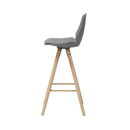 Krzesło barowe Actona Oslo - Skandynawski design, 77cm
