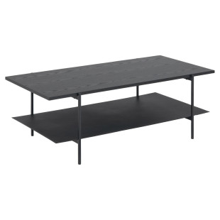Stolik kawowy loft Actona Angus | 115x60cm | Czarny
