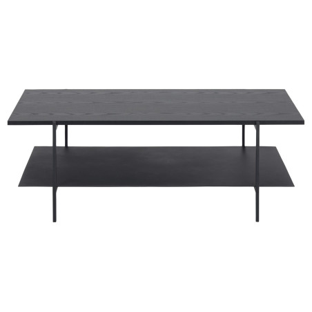 Stolik kawowy loft Actona Angus | 115x60cm | Czarny