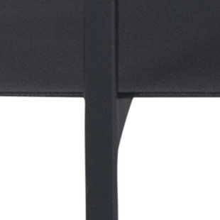 Stolik kawowy loft Actona Angus | 115x60cm | Czarny