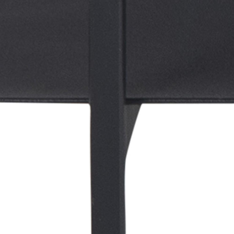 Stolik kawowy loft Actona Angus | 115x60cm | Czarny