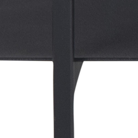 Stolik kawowy loft Actona Angus | 115x60cm | Czarny