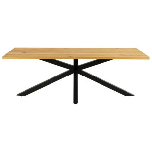 Stół Actona Heaven 220x90cm - Naturalny Dąb / Czarny | Elegancki Design