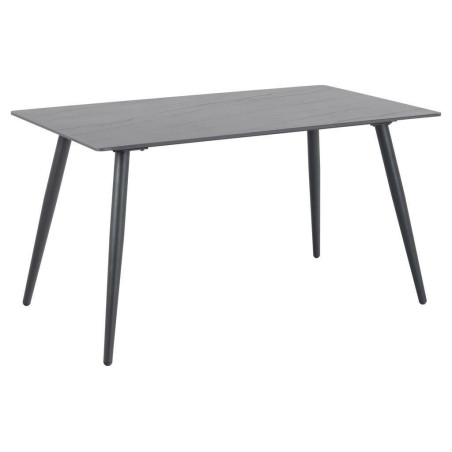 Stół prostokątny Actona Wicklow 140x80 czarny - Elegancki design