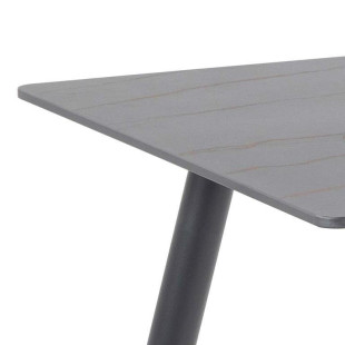 Stół prostokątny Actona Wicklow 140x80 czarny - Elegancki design
