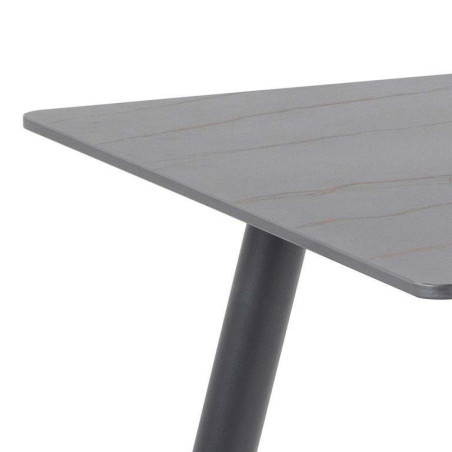 Stół prostokątny Actona Wicklow 140x80 czarny - Elegancki design